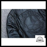 Blouson Moto Skull (Cuir)