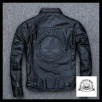 Blouson Moto Skull (Cuir)