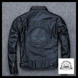 Blouson Moto Skull (Cuir)