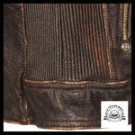 Blouson Moto Tête de Mort (Cuir)