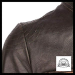 Blouson Moto Tête de Mort (Cuir)
