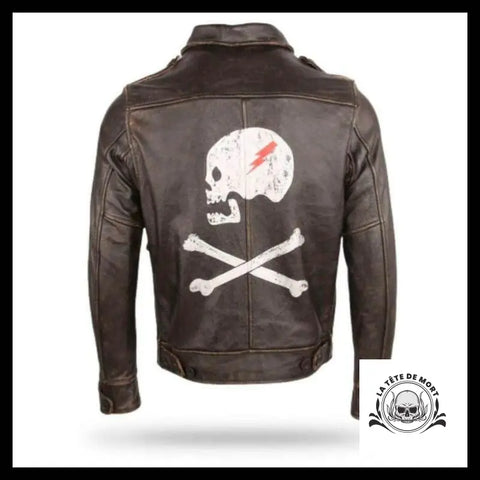 Blouson Tête de Mort (Cuir)