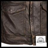 Blouson Tête de Mort (Cuir)