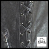 Blouson Tête de Mort Homme (Cuir)
