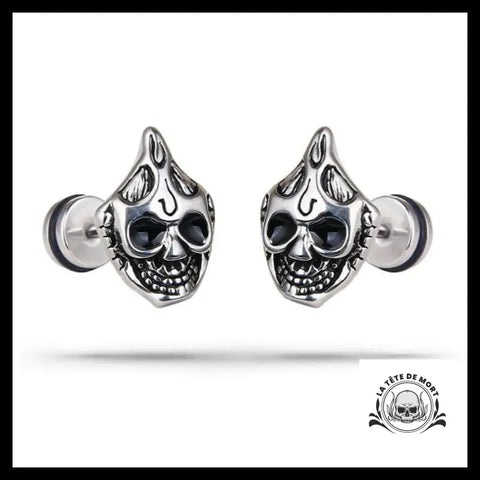 Boucles d’Oreilles Biker