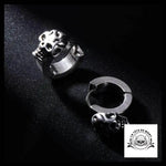 Boucles d’Oreilles Crâne