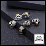 Boucles d’Oreilles Crâne Art