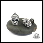 Boucles d’Oreilles Crâne Démon
