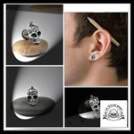 Boucles d’Oreilles Crâne Démon