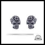 Boucles d’Oreilles Crâne Démoniaque