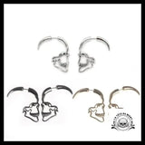 Boucles d’Oreilles Crâne Féminin
