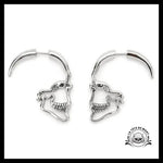 Boucles d’Oreilles Crâne Féminin