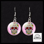 Boucles d’Oreilles Crâne Mexicain