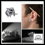 Boucles d’Oreilles Crâne Pirate