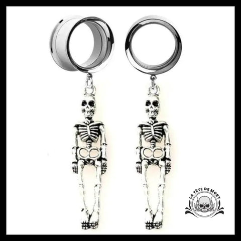 Boucles d’Oreilles Crâne Squelette