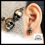Boucles d’Oreilles Homme Motard