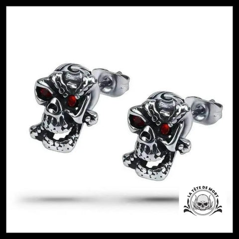 Boucles d’Oreilles Motard