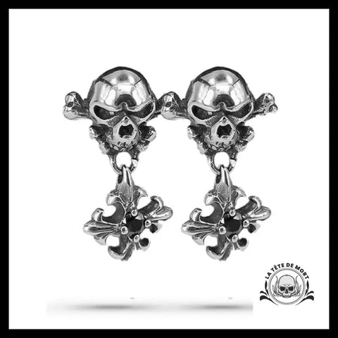 Boucles d’Oreilles Punk Femme