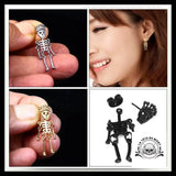 Boucles d’Oreilles Squelette