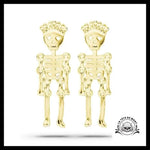 Boucles d’Oreilles Squelette