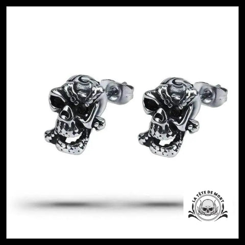 Boucles d’Oreilles Style Rock