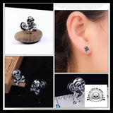 Boucles d’Oreilles Tête de Mort