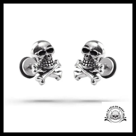 Boucles d’Oreilles Tête de Mort