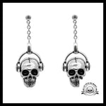Boucles D’oreilles Tête de Mort Branchées