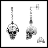 Boucles D’oreilles Tête de Mort Branchées