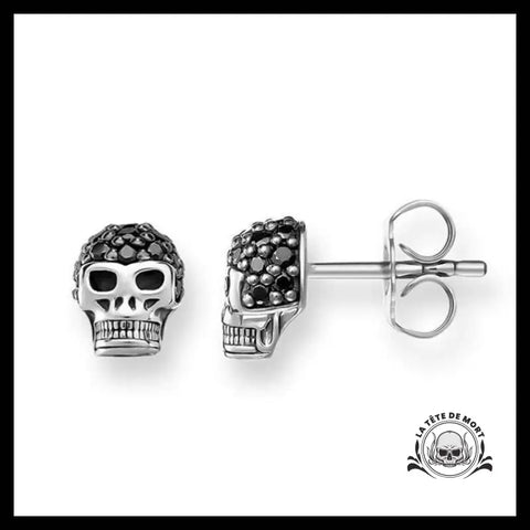 Boucles D’oreilles Tête de Mort Chic