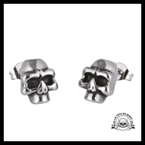 Boucles D’oreilles Tête de Mort sans Dents