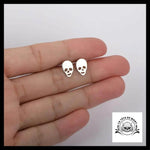 Boucles d’Oreilles Tête de Mort Fantôme