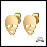 Boucles d’Oreilles Tête de Mort Fantôme