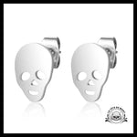 Boucles d’Oreilles Tête de Mort Fantôme