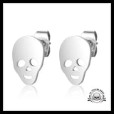 Boucles d’Oreilles Tête de Mort Fantôme