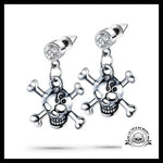 Boucles d’Oreilles Tête de Mort Femme