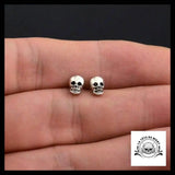Boucles D’oreilles Tête de Mort Fluorescentes