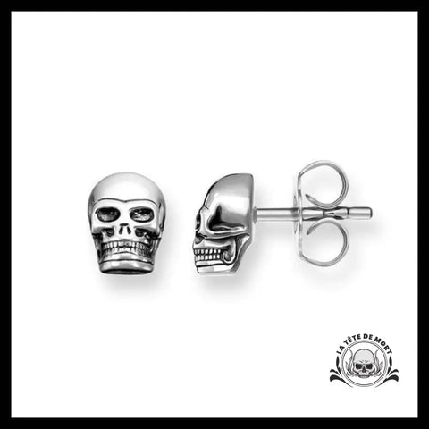 Boucles D’oreilles Tête de Mort Grand Sourire