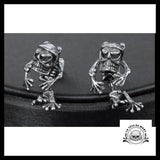 Boucles D’oreilles Tête de Mort Grenouilles
