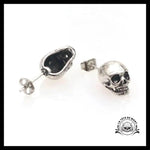 Boucles d’Oreilles Tête de Mort Homme