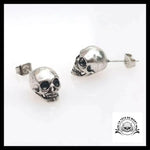 Boucles d’Oreilles Tête de Mort Homme