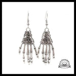 Boucles D’oreilles Tête de Mort Mains