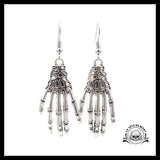 Boucles D’oreilles Tête de Mort Mains