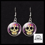 Boucles d’Oreilles Tête de Mort Mexicaine