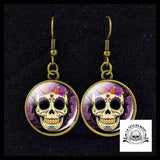 Boucles d’Oreilles Tête de Mort Mexicaine