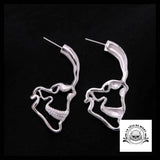 Boucles D’oreilles Tête de Mort Pendantes