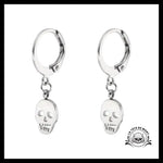Boucles D’oreilles Tête de Mort Pendentif Effrayant