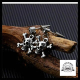 Boucles D’oreilles Tête de Mort Pirate