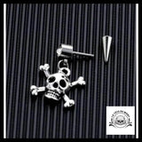 Boucles D’oreilles Tête de Mort Pirate