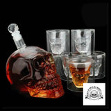 Bouteille Tête de Mort Alcool